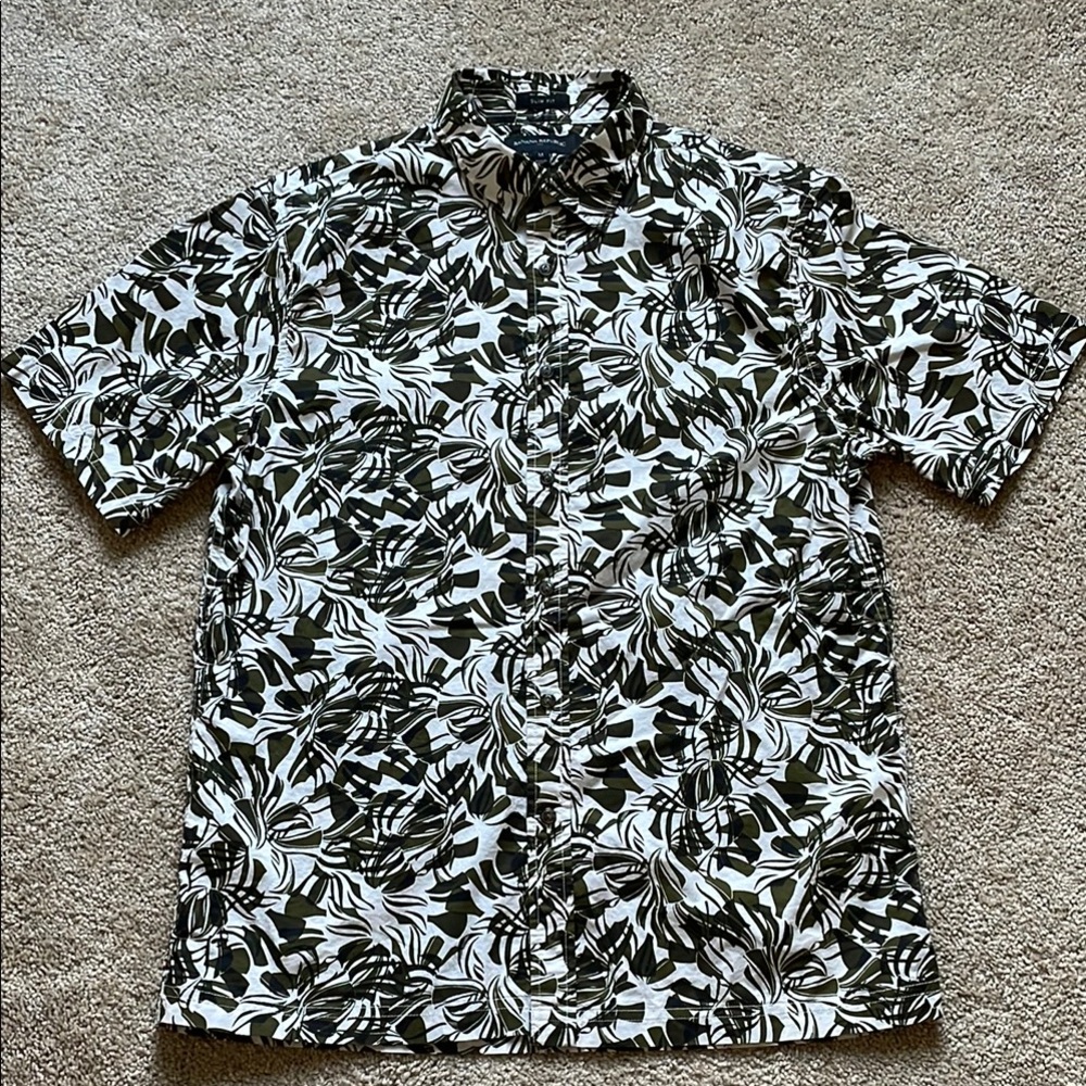 Banana Republic Factory Hawaiian Tropical Shirt